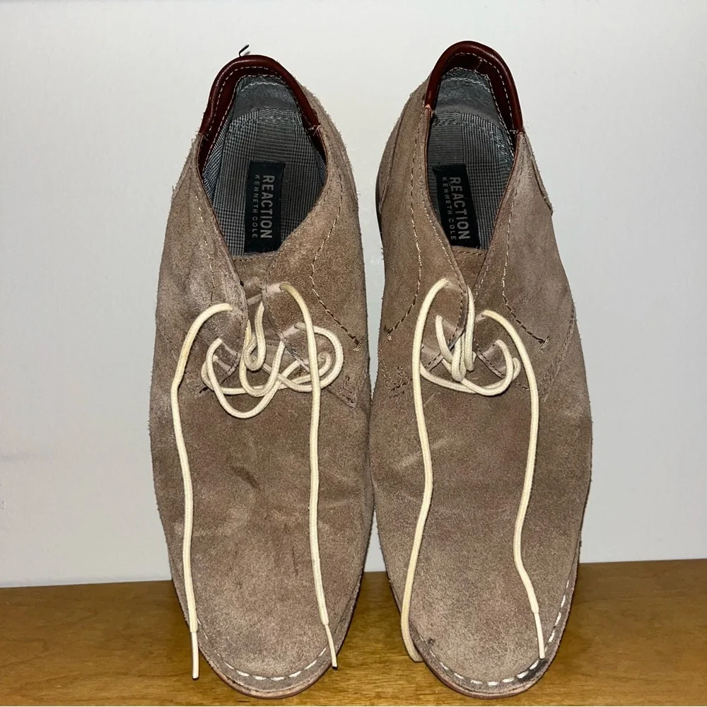 Kenneth Cole Reaction Men's Tan Suede Chukka Boots